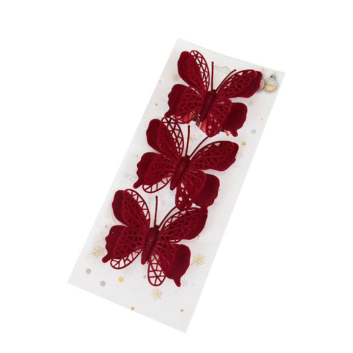 Decorative Butterfly Clip Set
