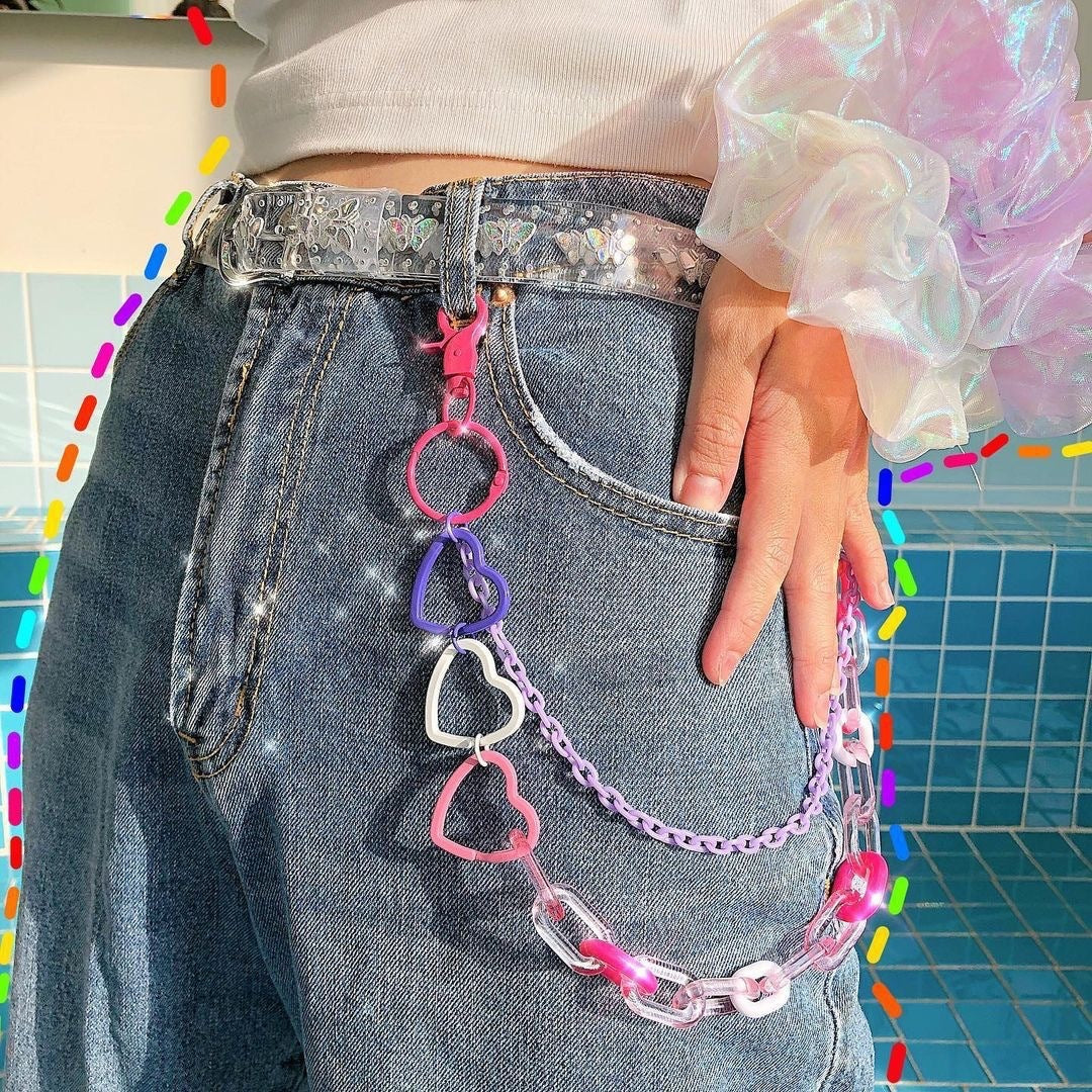 Fashionable keychain with heart design Kalsten