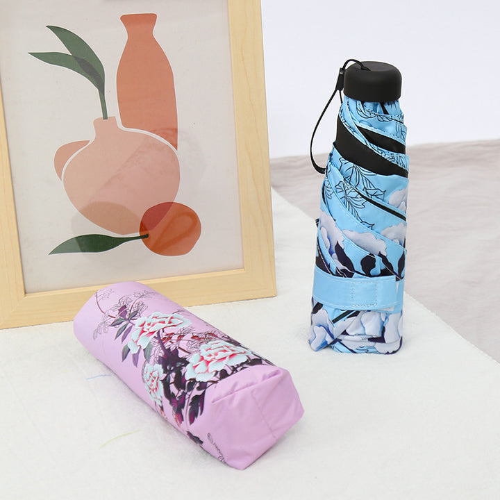Ladies Elegant Umbrella with Exquisite Floral Design Kalsten