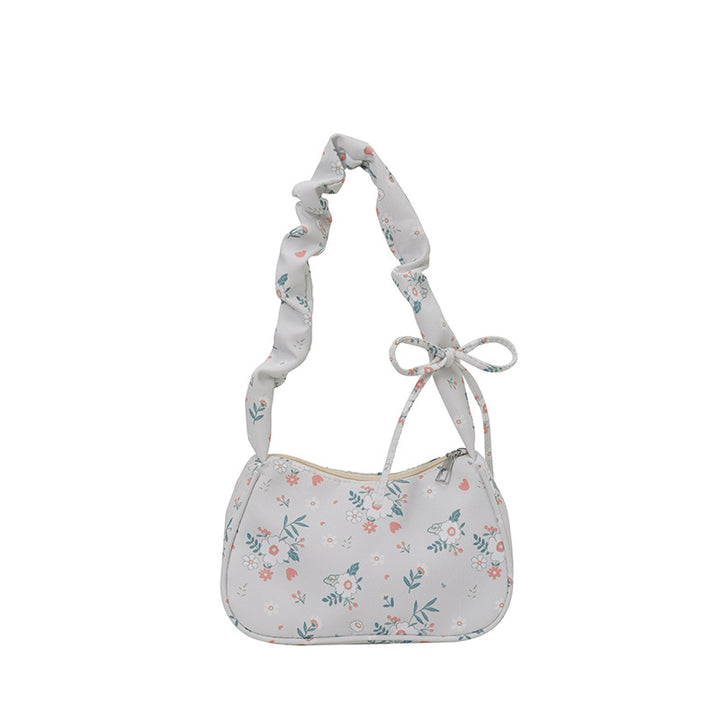 Floral Print Shoulder Bag