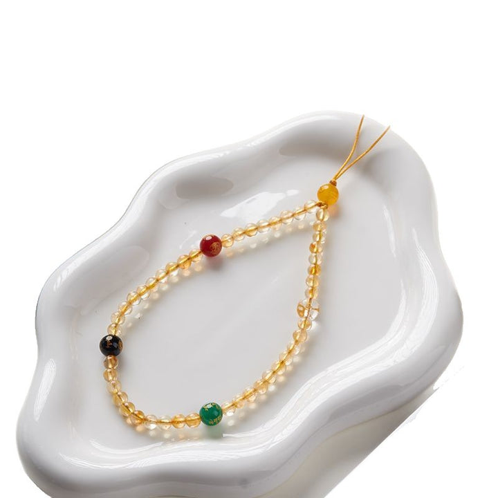 Colorful Beaded Phone Charm Kalsten