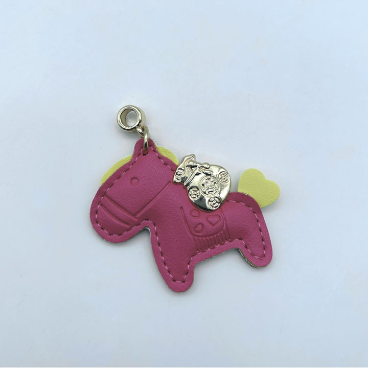 Animal-Shaped Leather Keychain Kalsten