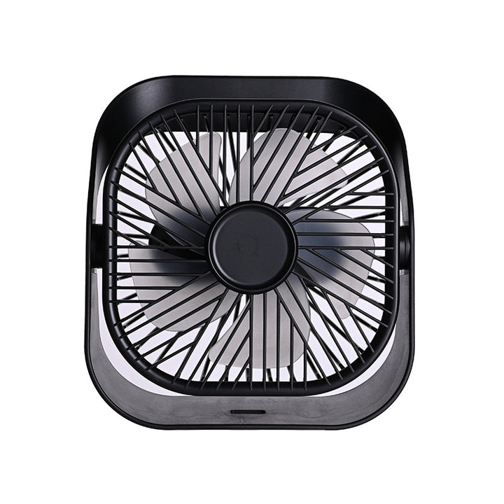 Unisex ceiling-mounted circular industrial fan with swivel carrying handle Kalsten