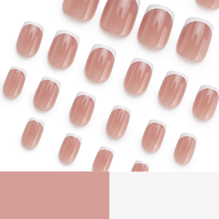 Artful French Manicure Nail Art Kalsten