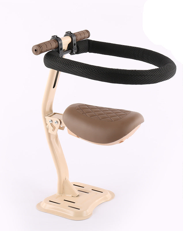 foldable scooter safety seat with padded circular guardrail Kalsten