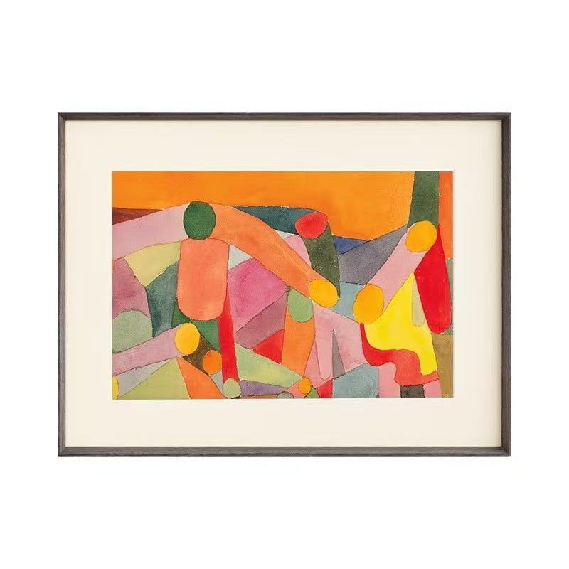 Abstract Watercolor Art Print