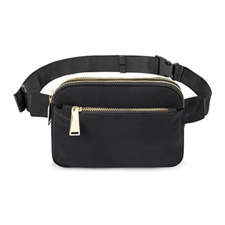 Fashionable hip bag with multiple compartments Kalsten