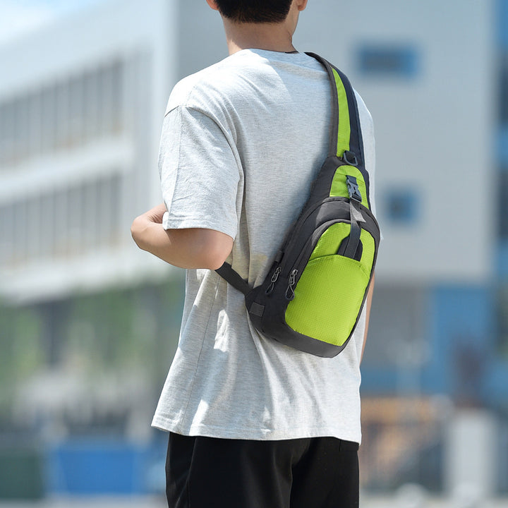 Sling backpack with comfortable back padding and many compartments Kalsten