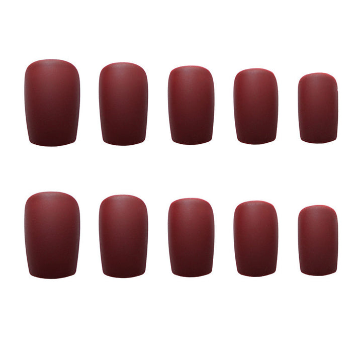 Matte Finish Nail Extensions  1791776951
