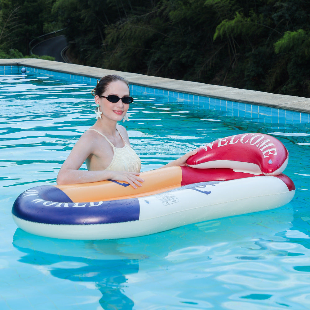 Women Inflatable Comfort Lounge with Maritime Design Kalsten