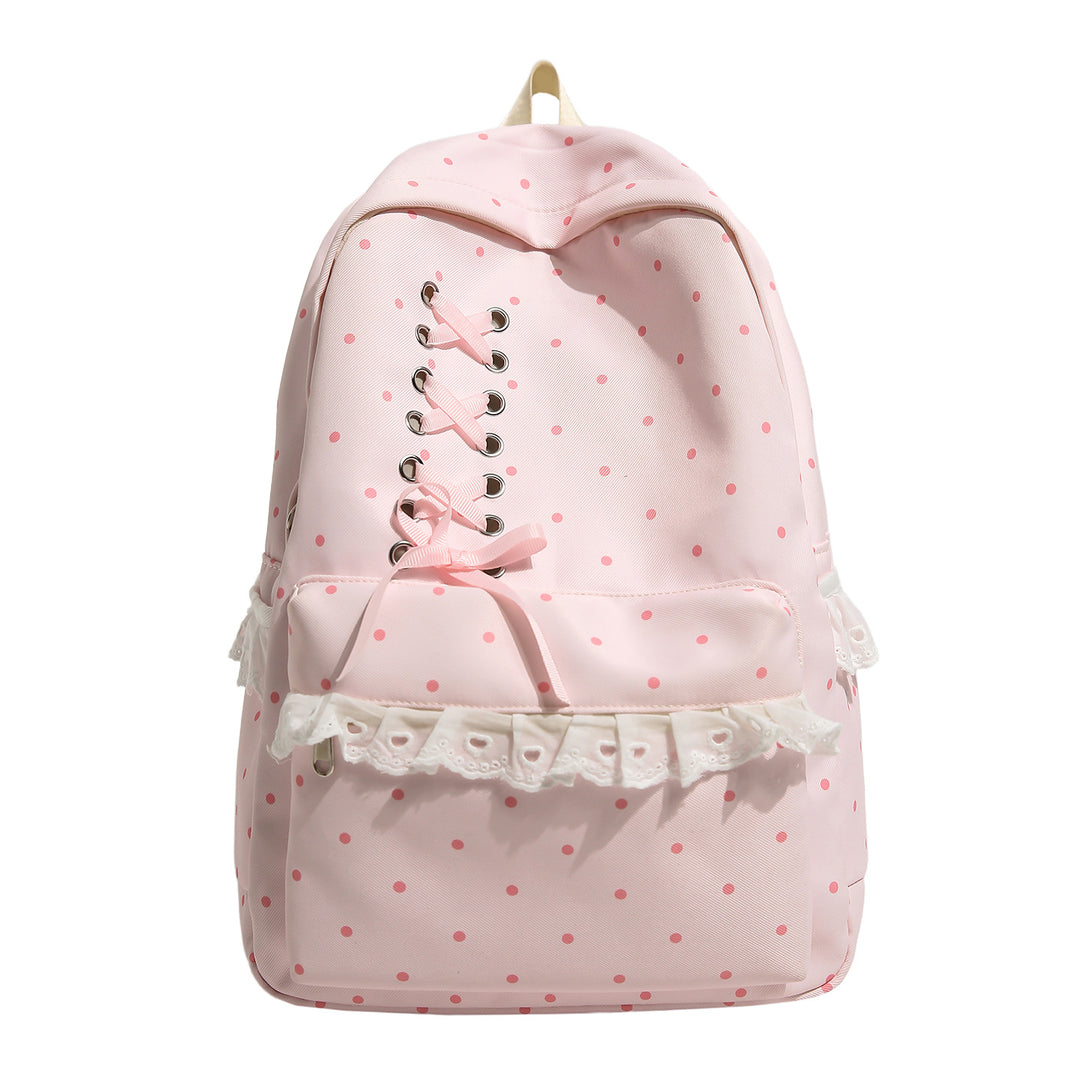 Stylish Lace-Up Backpack Kalsten