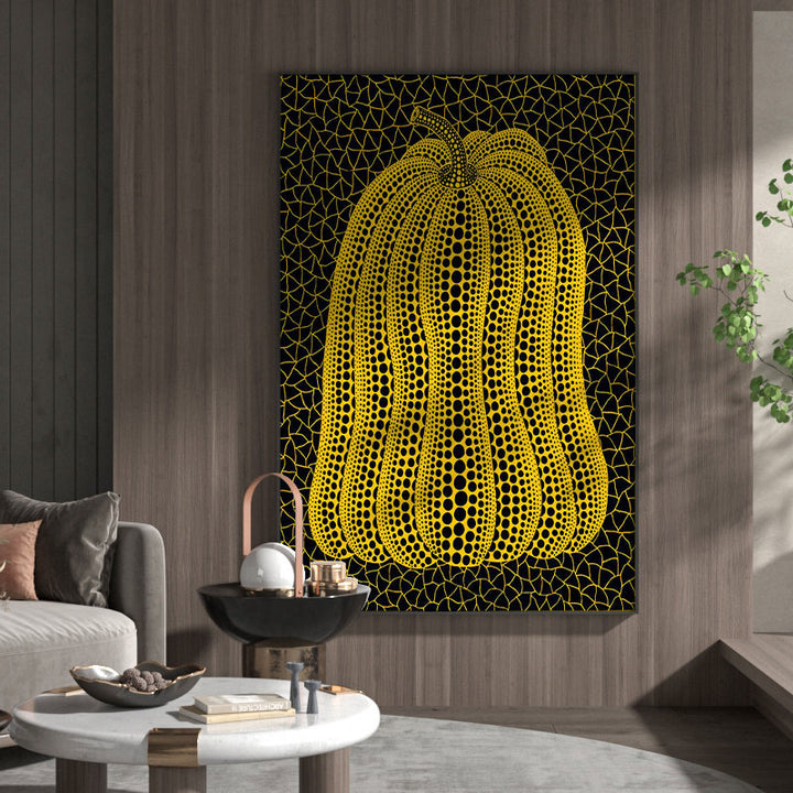 Decorative Pumpkin Canvas Art