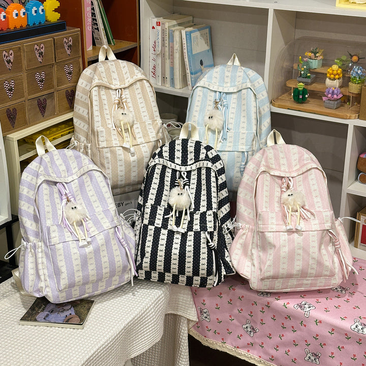 Cute Bow-Embellished Backpack Kalsten