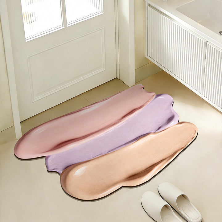 Cute Puppy-Themed Bath Mat Kalsten