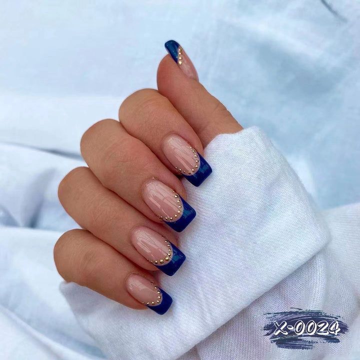 Elegant French Tip Gel Nail Art Kit