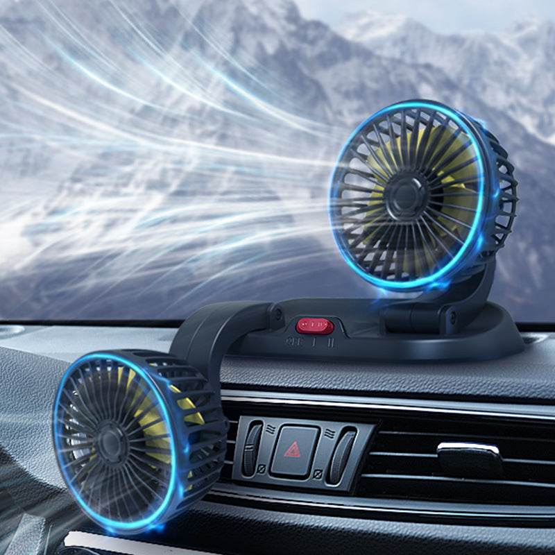 Dual Cooling Car Ventilation Fan Kalsten