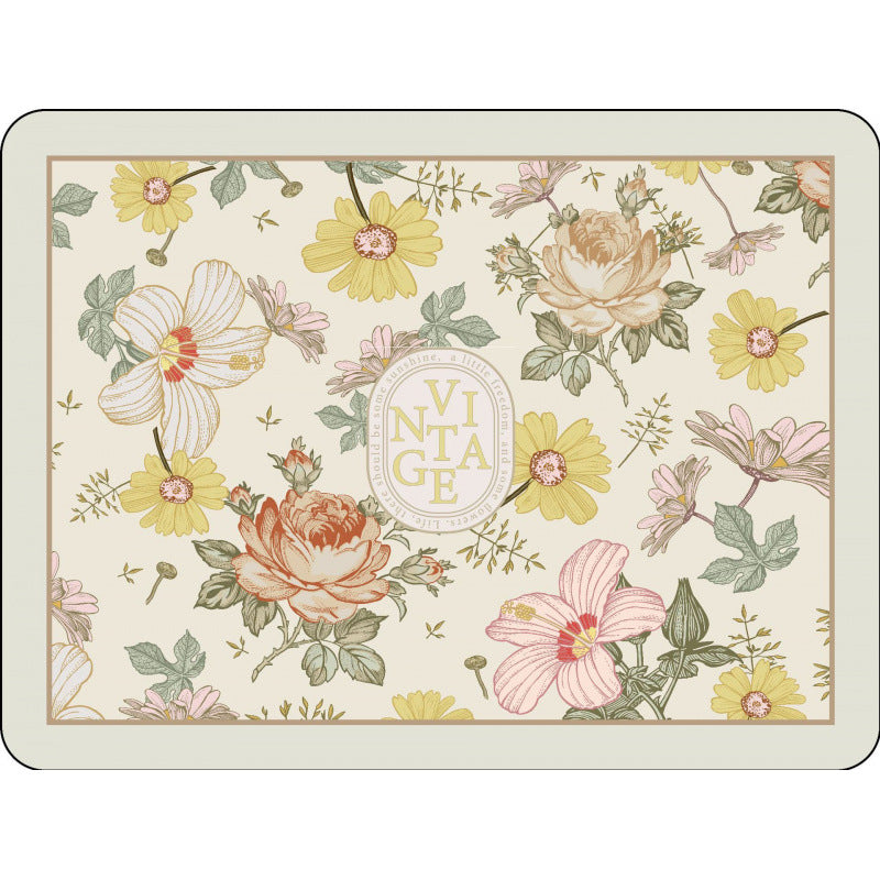 Decorative Floral Dining Placemats Kalsten