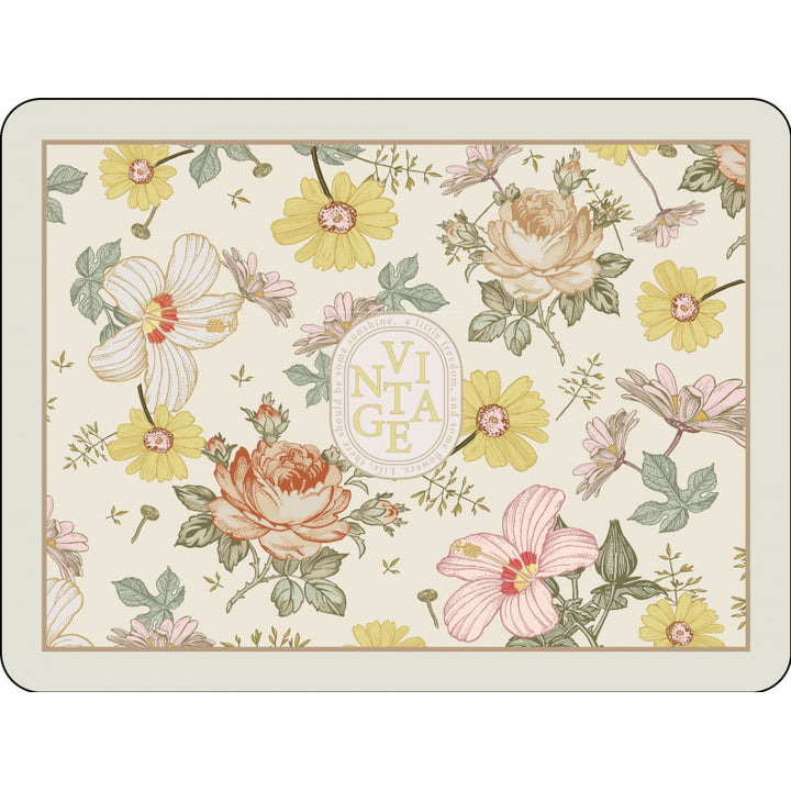 Decorative Floral Dining Placemats Kalsten