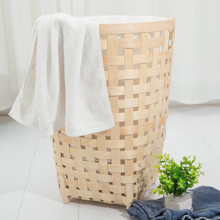 Woven Storage Basket for Books and Home Decor Kalsten