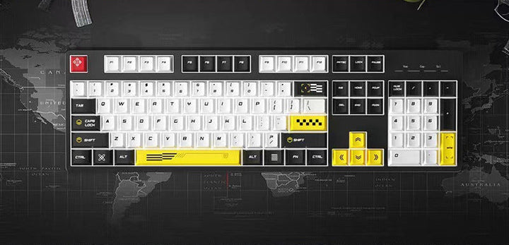 Ocean-Themed Mechanical Keyboard Kalsten