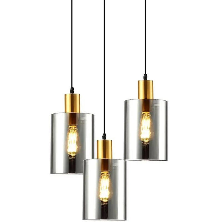 Modern Transparent Glass Pendant Light
