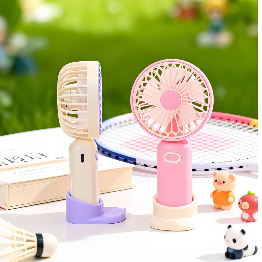 Women's Portable USB Hand Fan with Ergonomic Design Kalsten