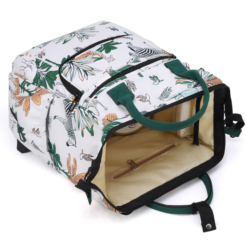 Quilted Multi-Compartment Backpack Kalsten