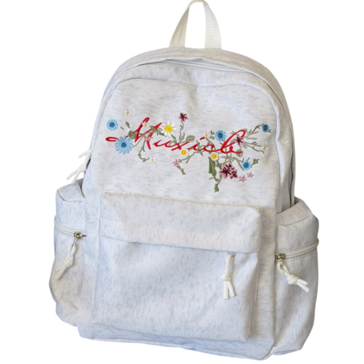 Stylish Embroidered Multi-Pocket Backpack Kalsten
