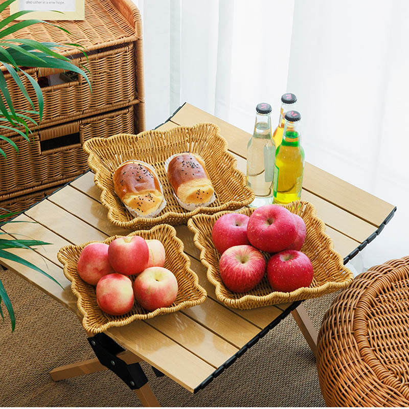 Decorative Woven Serving Tray Kalsten