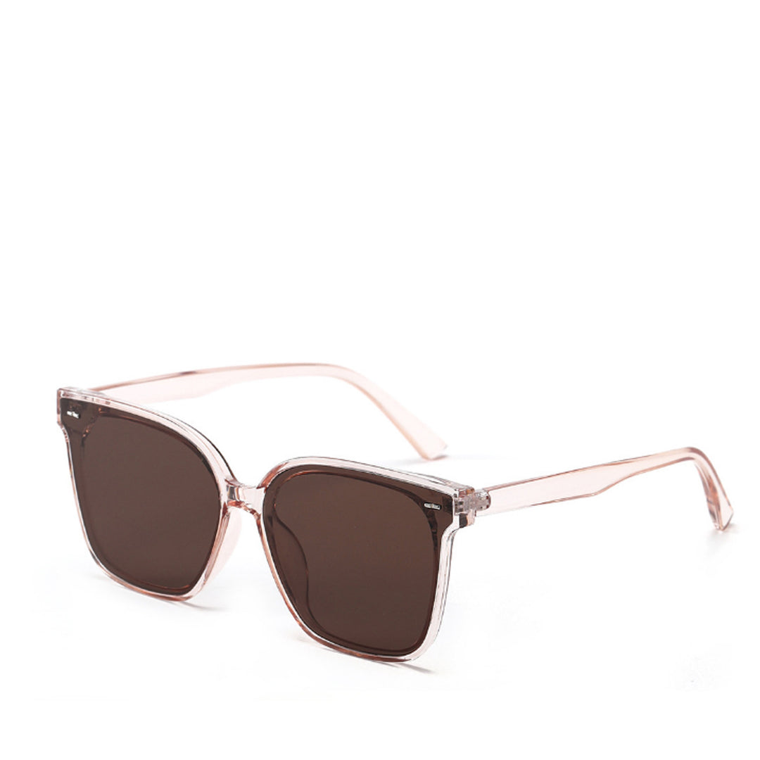 Women's modern square sunglasses with transparent frame Kalsten 1780030387