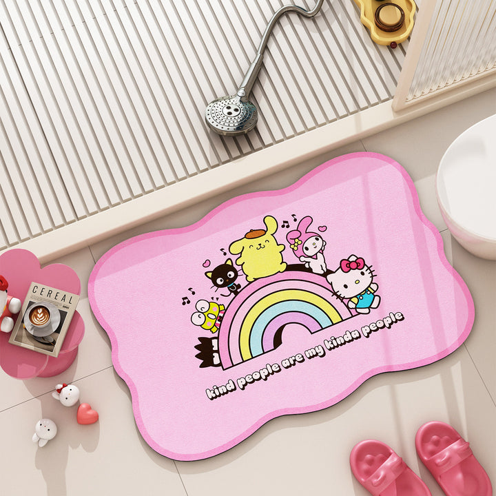 Cartoon Character Themed Bath Mat