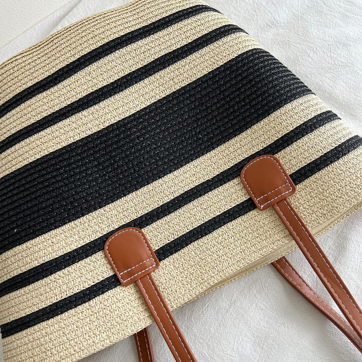 Fashionable Tote Bag Made of Braided Material Kalsten