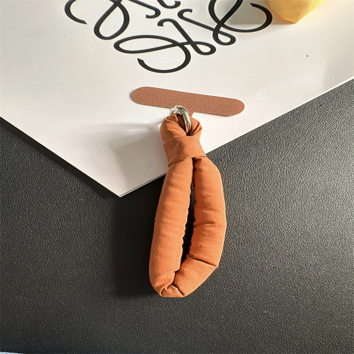 Decorative Soft Fabric Keychain Holder Kalsten