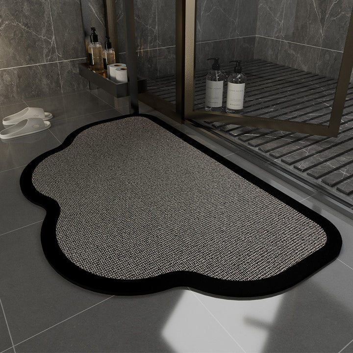 Cloud-Shaped Shower Mat for Bathroom