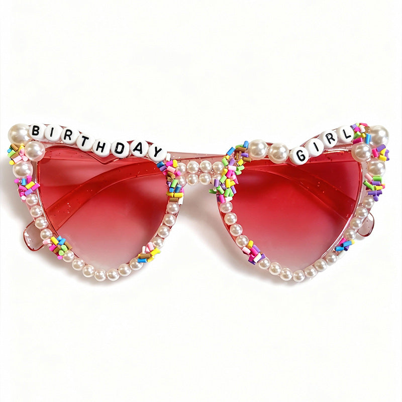 Playful Themed Cat-Eye Sunglasses Kalsten