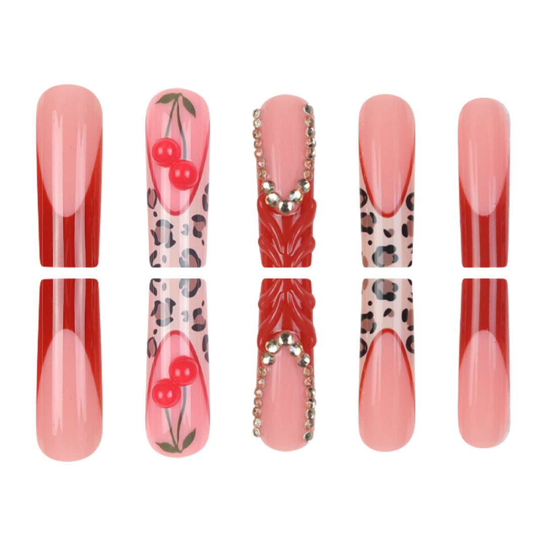 Artistic Leopard Print Nail Art Kalsten