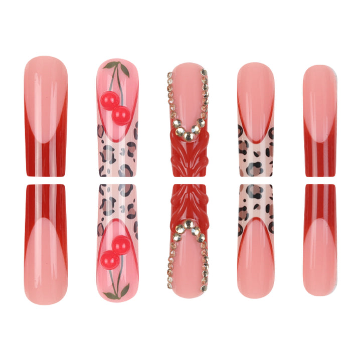 Artistic Leopard Print Nail Art Kalsten