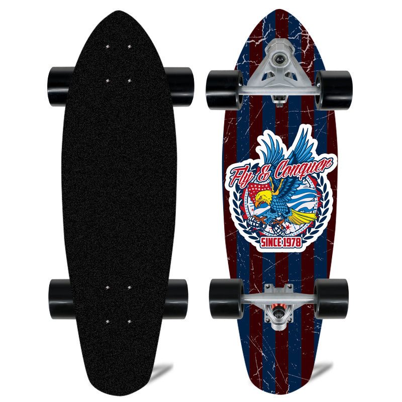 Mini Cruiser Skateboard with Ergonomic Design Kalsten