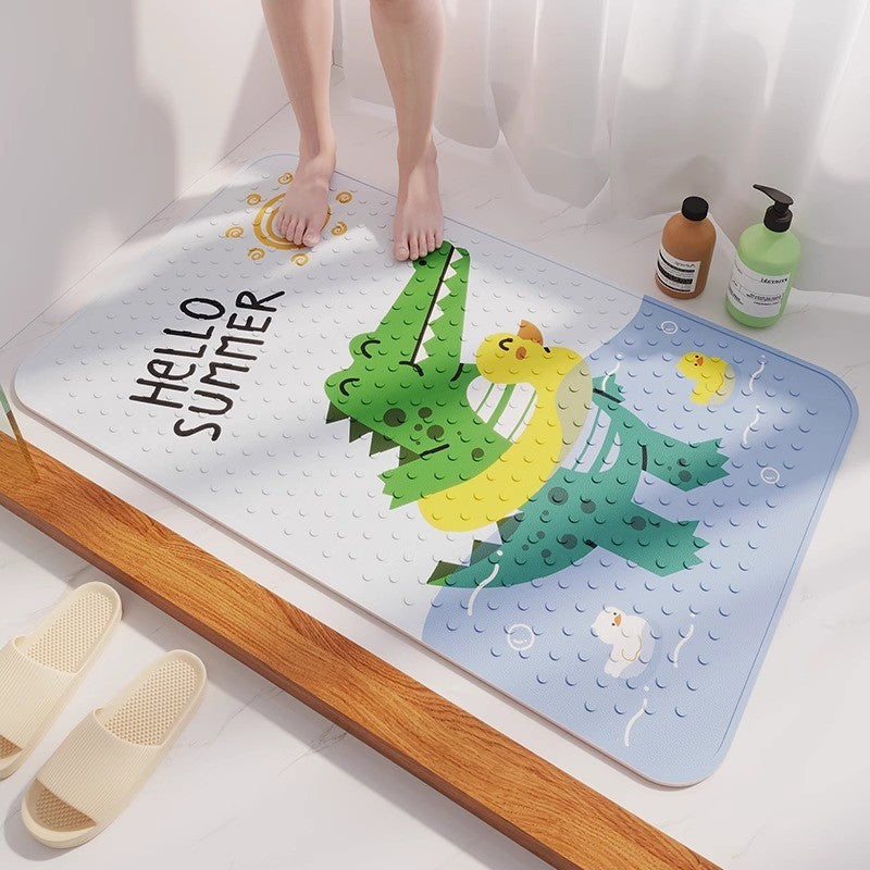 Fun Cartoon Bath Mat Kalsten