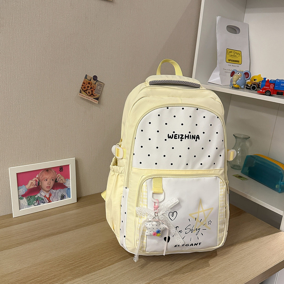 Trendy Polka Dot Backpack Kalsten 1791204846