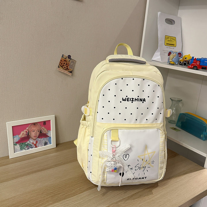 Trendy Polka Dot Backpack Kalsten 1791204846