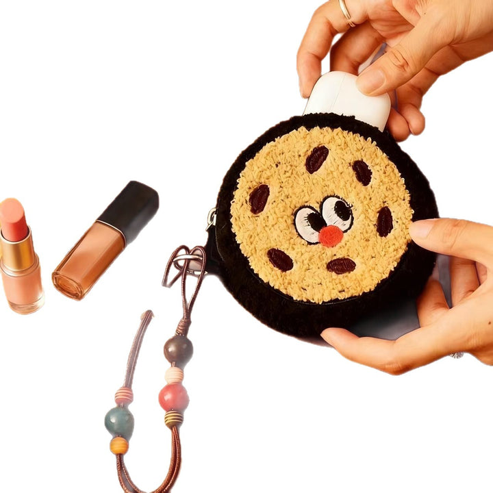 Fun-Themed Cookie-Shaped Coin Purse