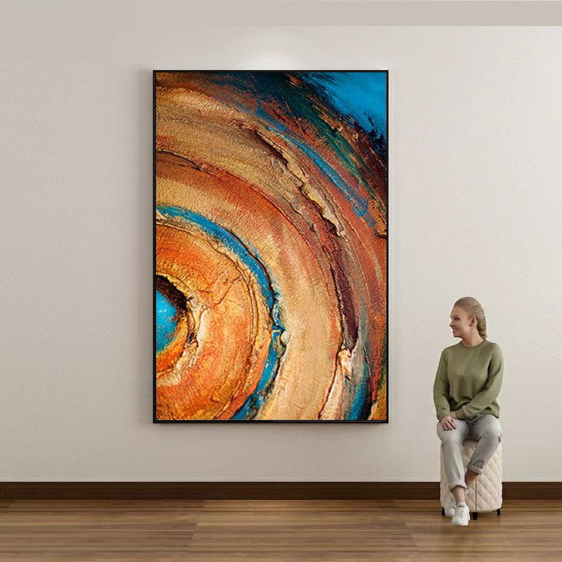 Abstract Textured Wall Art for Interiors