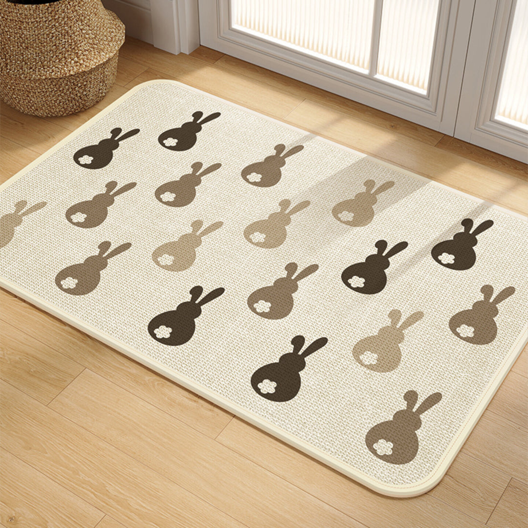 Charming Nature-Inspired Floor Mat