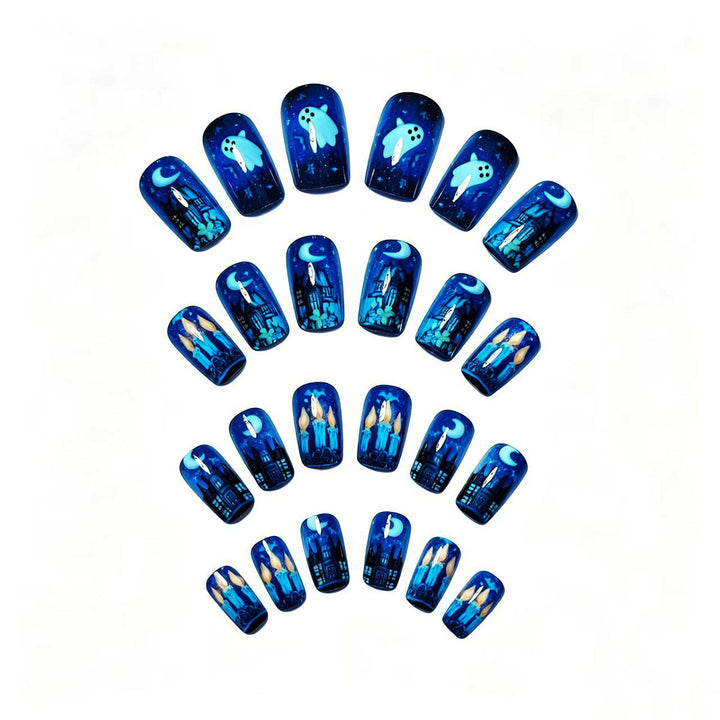 Artistic Halloween Themed Nail Art Kalsten