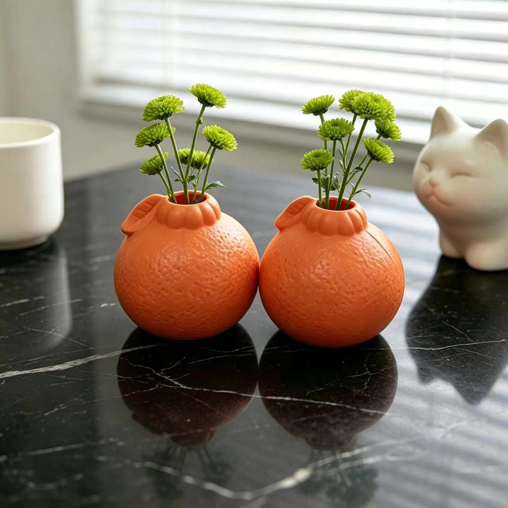 Decorative Kalsten Orange Fruit Holder