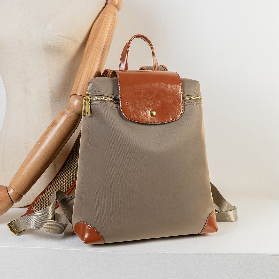 Chic Waterproof Nylon Backpack