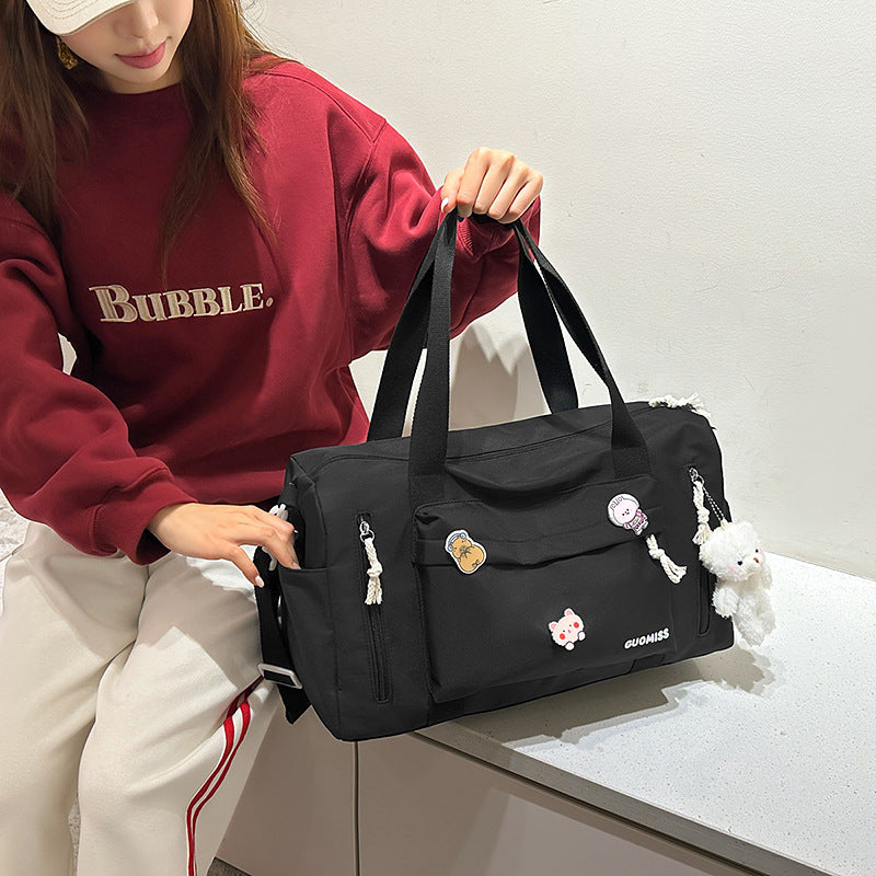 Playful Canvas Gym Tote Kalsten