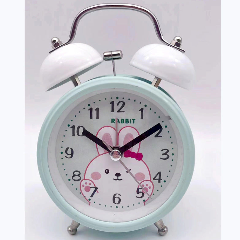 Nostalgic children's alarm clock with cheerful animal motif Kalsten