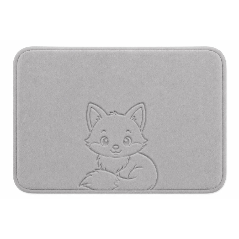 Playful Bird-Themed Bath Mat